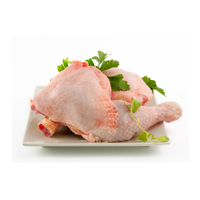 ران مرغ با کمر 